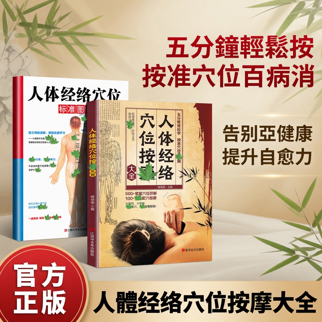 人體經絡穴位按摩大全